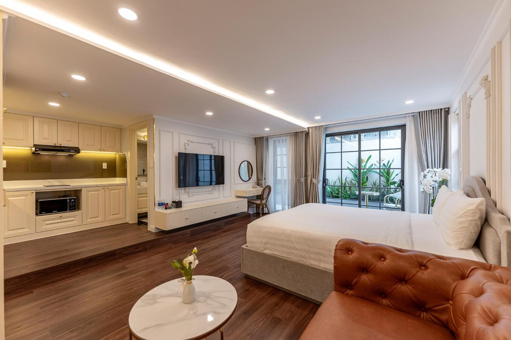 Golden Sun Apartment & Hotel โฮจิมินห์ซิตี้ ภายนอก รูปภาพ
