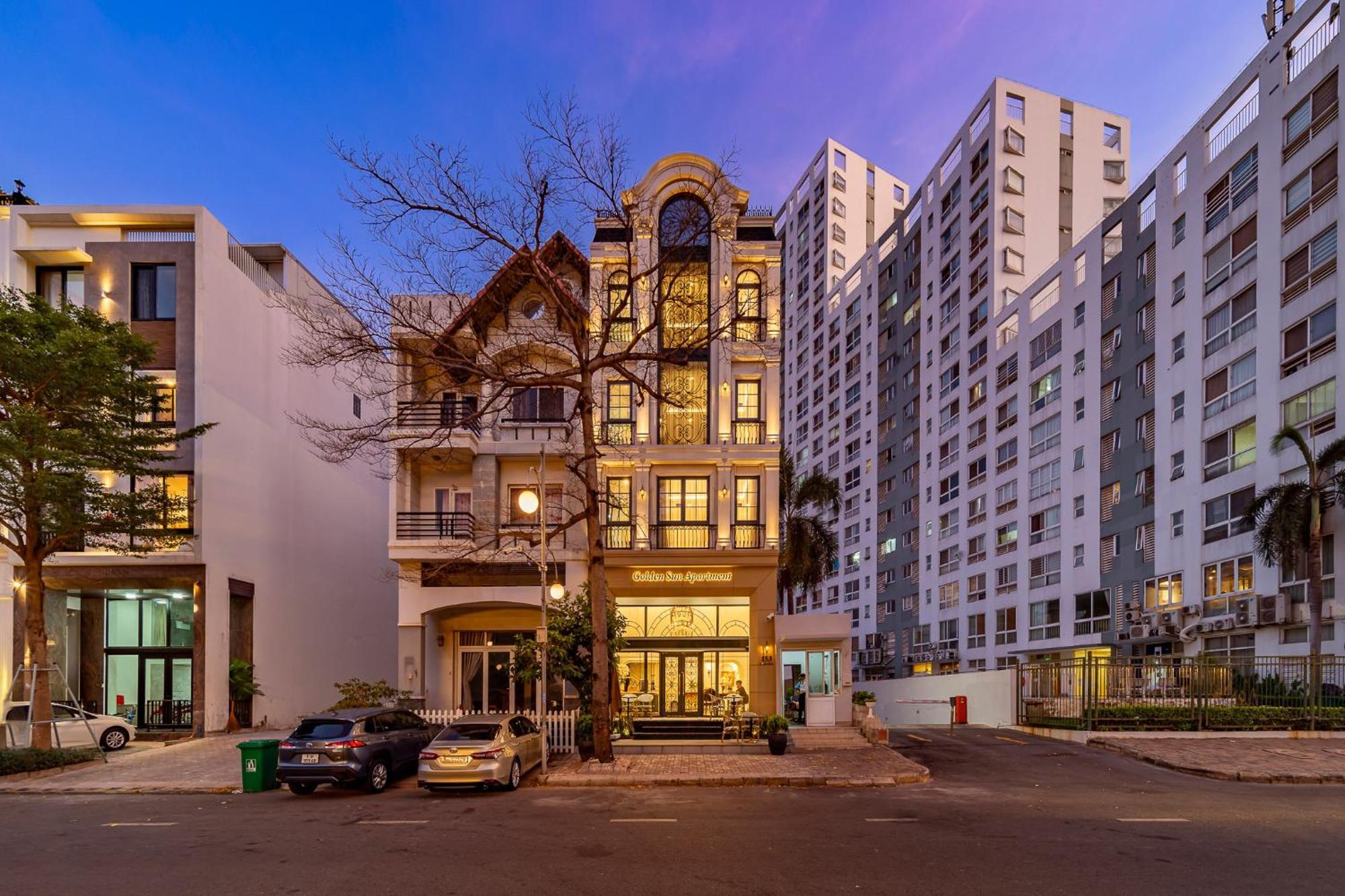 Golden Sun Apartment & Hotel โฮจิมินห์ซิตี้ ภายนอก รูปภาพ